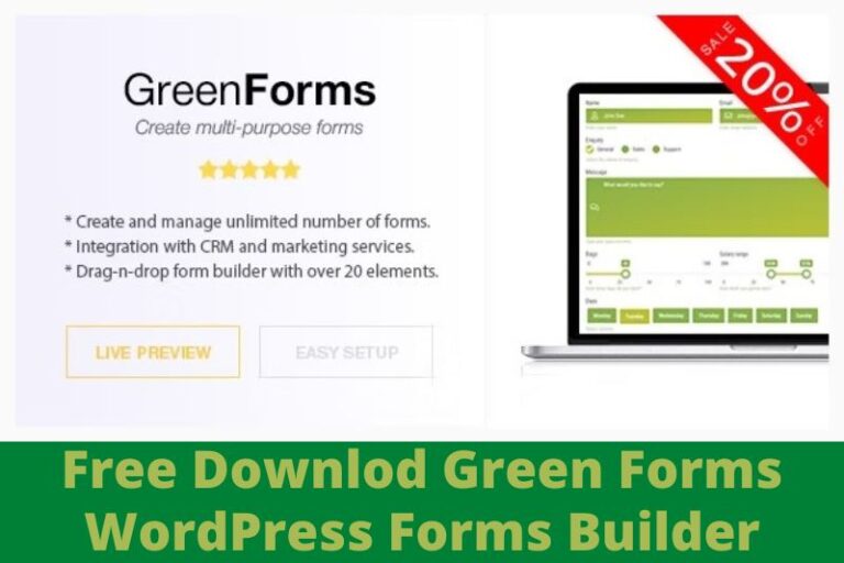 Green Forms v1.41 Free Download [GPL]
